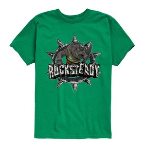 Boys' - Teenage Mutant Ninja Turtles Mutant Mayhem - Rocksteady Short Sleeve Graphic T-Shirt - 1 of 4