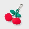 Girls' Puff Cherries Bag Charm - art class™ Red - 2 of 3