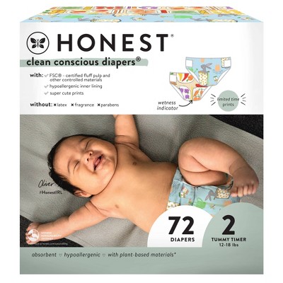 The Honest Company Clean Conscious Disposable Diapers - Be Hoppy & Pickle Up