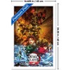 Trends International Demon Slayer: Infinity Castle (2025) - Group Key Art Framed Wall Poster Prints - 3 of 4