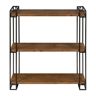 Adela Wood/metal Decorative Wall Shelf - Kate & Laurel All Things Decor :  Target