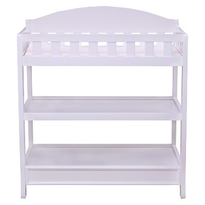 delta changing table white