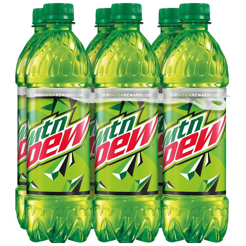 Mountain Dew Soda - 6pk/16.9 fl oz Bottles, 3 of 6