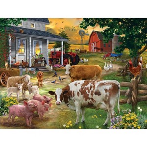 Sunsout Wise Acres Farm 300 pc   Jigsaw Puzzle 31205 - 1 of 4