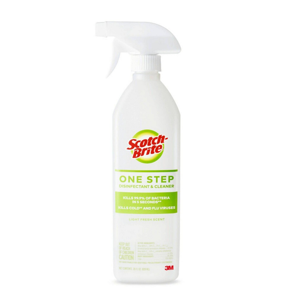 Scotch-Brite One Step Disinfectant and Cleaner - 28 fl oz