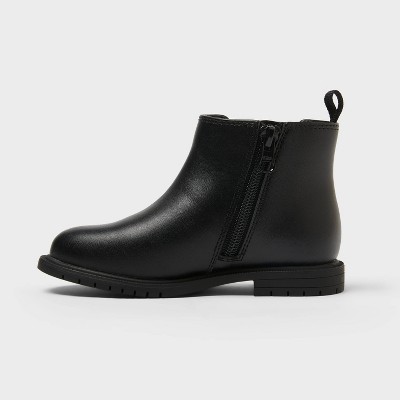 Toddler Tanner Chelsea Boots - Cat & Jack™ Black 11T : Target