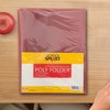School Smart Take Home Folder, Red, Set of 24 - 4 of 4