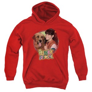 Boys’ Punky Brewster Punky & Brandon Hooded Sweatshirt - 1 of 4