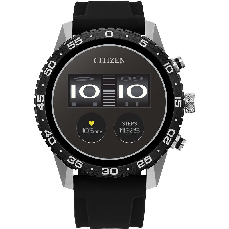 Citizen CZ Smart PQ2 Sport 44MM Touchscreen Smartwatch, 1 of 8