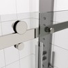 NicBex Shower Door 56-60" Wx74"H Sliding Shower Door with 5/16" (8mm) Tempered Glass with Reversible Installation - 2 of 4