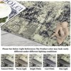 Machine Washable Rug Modern Abstract Carpet Non Slip Geometric Throw Rug Foldable Low Pile Ultra Soft Distressed Accent Rug for Living&Dining Room - 4 of 4