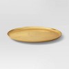 16.2"x16.2" Halloween Aluminum Serving Platter Gold - Threshold™ - 3 of 3