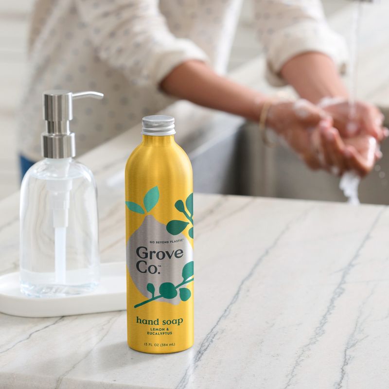 Grove Co. Hydrating Hand Soap - Lemon &#38; Eucalyptus - 13 fl oz, 5 of 10