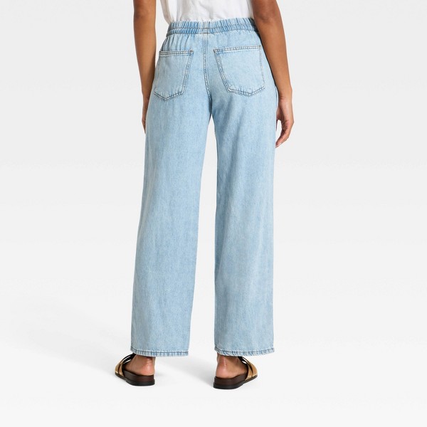 Pantalón de Playa de Tiro Medio y Pierna Recta Holgada para Mujer - Universal Thread™ 2