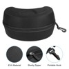 Unique Bargains EVA Shockproof Hard Snowboard Skiing Goggle Case Black - 3 of 4