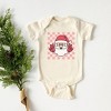 The Juniper Shop Checkered Santa Baby Bodysuit - 2 of 3