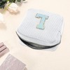 Unique Bargains Letter l Pattern Makeup Bag 1 Pc - 3 of 4