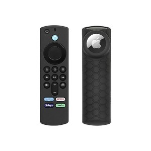 SaharaCase Amazon Fire TV Stick 4K (3rd Gen) Remote Silicone Case for Apple AirTag Black (AT00039) - 1 of 4