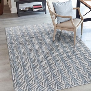 Unique Loom Eco Trellis Native Trellis Indoor Woven Area Rug - 1 of 4