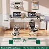 Aheaplus Home Office Desk with 5 Drawers, Reversible Computer Desk with Power Outlet,Corner Writing Desk with File Cabinet - 4 of 4