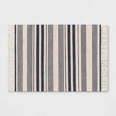 Entryways 2' X 3' Diagonal Tiles Indoor/outdoor Recycled Rubber And Coir  Doormat Natural/black : Target