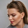 Unique Bargains Women's Velvet Knotted Headbands 1.2" Wide - 3 of 4