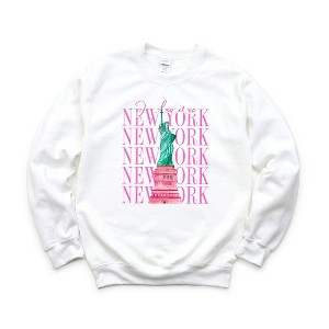 Simply Sage Market Women's Graphic Sweatshirt I Love New York - 1 of 3