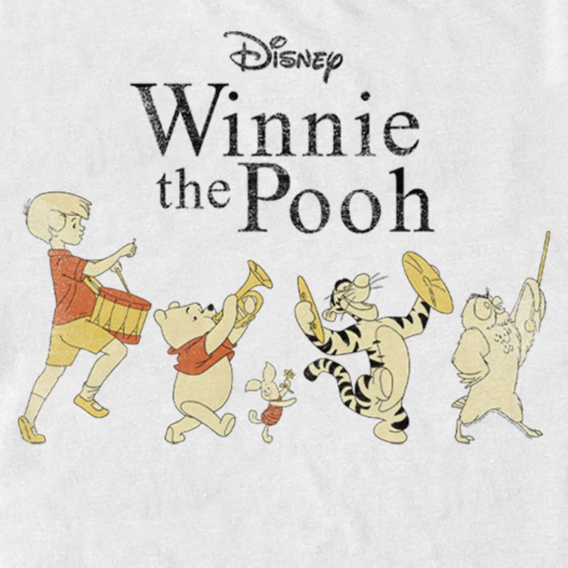Men's Winnie the Pooh Music Parade T-Shirt, 2 of 6