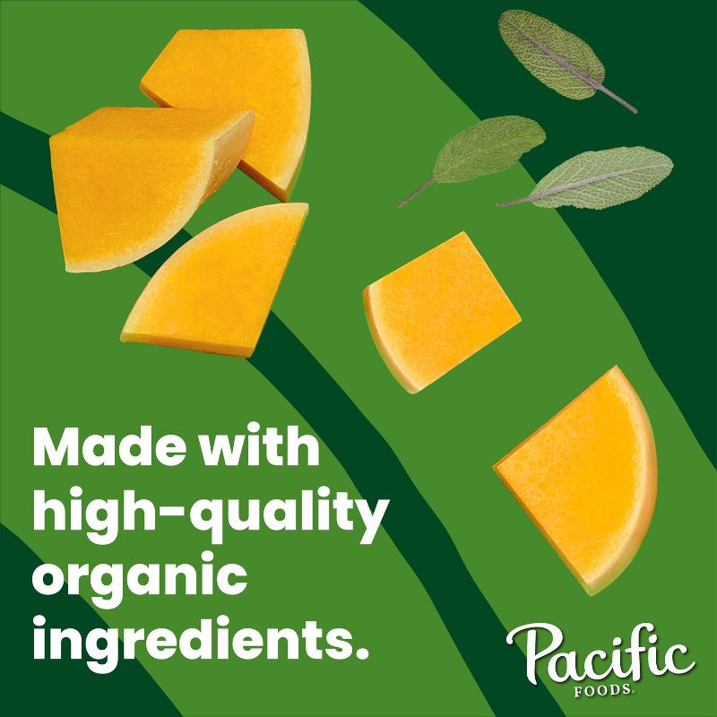 Pacific Foods Plant Based Organic Gluten Free Vegan Creamy Butternut Squash Soup - 32oz, 2 of 13