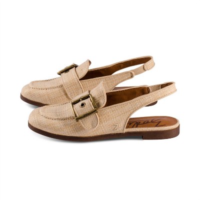 Women's Wo's Eve Raffia Mules - Zodiac