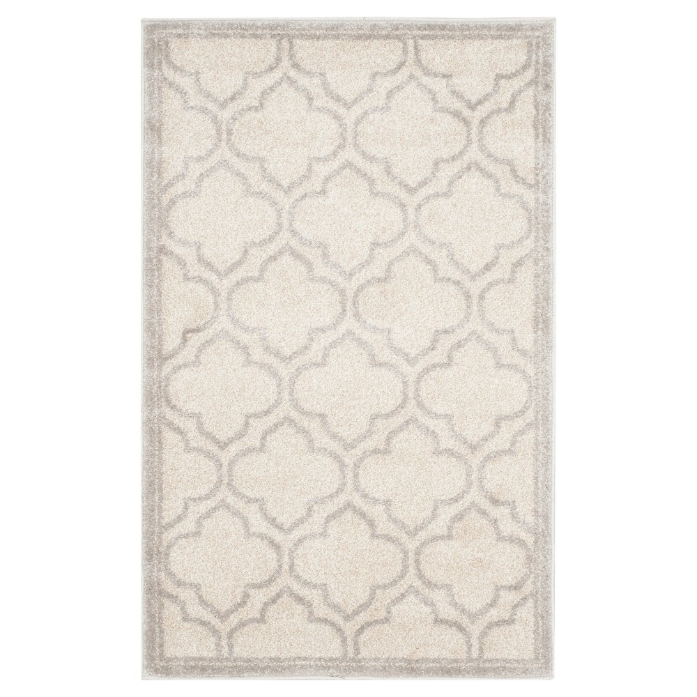  Coco Loomed Rug Ivory/Light Gray