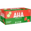 AHA Strawberry + Cucumber Sparkling Water - 8pk/12 fl oz Cans - image 2 of 3