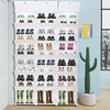 KTMBDW 12-Tier Portable 72 Pair Shoe Rack Organizer 36 Grids Tower Shelf Storage Cabinet Stand Expandable for Heels, Boots, Slippers - 2 of 4