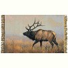 Manual Woodworks and Weavers Grey Elk Throw Blanket – Nature-Inspired Tapestry for Living Room or Decor - 3 of 3