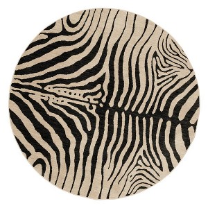 Zebra Stripe Woven Rug - Threshold™ - 1 of 4