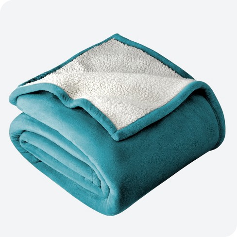 MODERN THREADS Dusty Blue 100% Cotton Thermal Twin/Twin XL Blanket