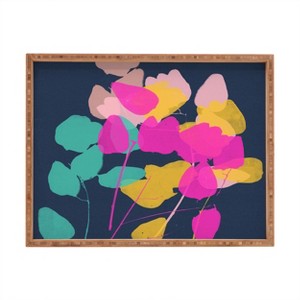 Garima Dhawan golden rain 5 Rectangular Tray - Deny Designs - 1 of 2