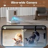 Automatic Cat Dog Feeder with Camera, 2K Video Pet Monitor with 5G WiFi, APP Controlled Food Dispenser - 3 of 4