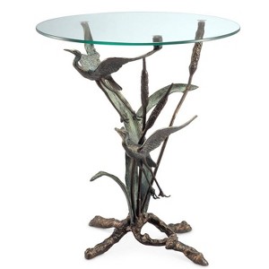 SPI Home Nature Inspired Crane Pair in Flight End Table - 1 of 1