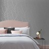 Boreas Deep Grey and Silver Trees Trail Paste the Wall Wallpaper - 2 of 4