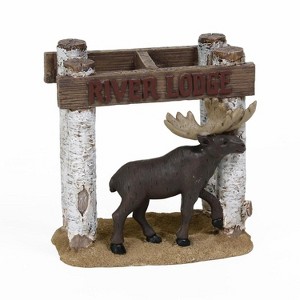 Saturday Knight Ltd Sundance Bathroom High Quality Easily Fit Everyday Use Toothbrush Holder - 4.59x2.99x4.32", Brown - 1 of 3