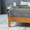 12" Alexis Deluxe Wood Platform Bed Rustic Pine - Zinus - 4 of 4