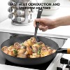 imarku Nonstick Frying Pans - 8&10&12 Inch Cast Iron Skillets Professional Cast Iron Pan Dishwasher Safe Nonstick Frying Pan Set, Detachable Handle - 4 of 4