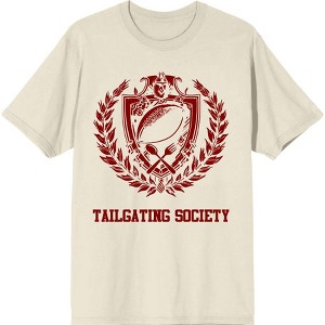American Football Tailgating Society Adult Crew Neck Short Sleeve Tee - 1 of 2