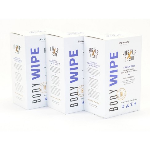 Hustle Clean Body Wipes - 10pc/3pk - image 1 of 4