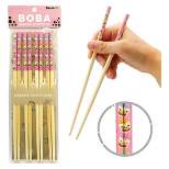 GAMAGO BobaCast Bamboo Chopsticks | Set of 4