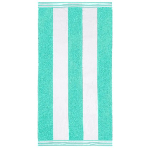 Blue and White Oversized Beach Towel - XL Cabana Striped Beach Towels for  Adults and Cute Pool Towels Oversized - Lightweight Extra Large Beach Towel