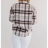 Women's Must Have Plaid Shacket - LOVE TREE - 4 of 4