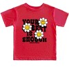 The Juniper Shop SmileyWorld Your Best Is Enough Floral Toddler Short Sleeve Tee - 3 of 4