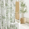 LunaLulinlk Sage Green Shower Curtain Cotton Floral Cottagecore Shower Curtain - 4 of 4